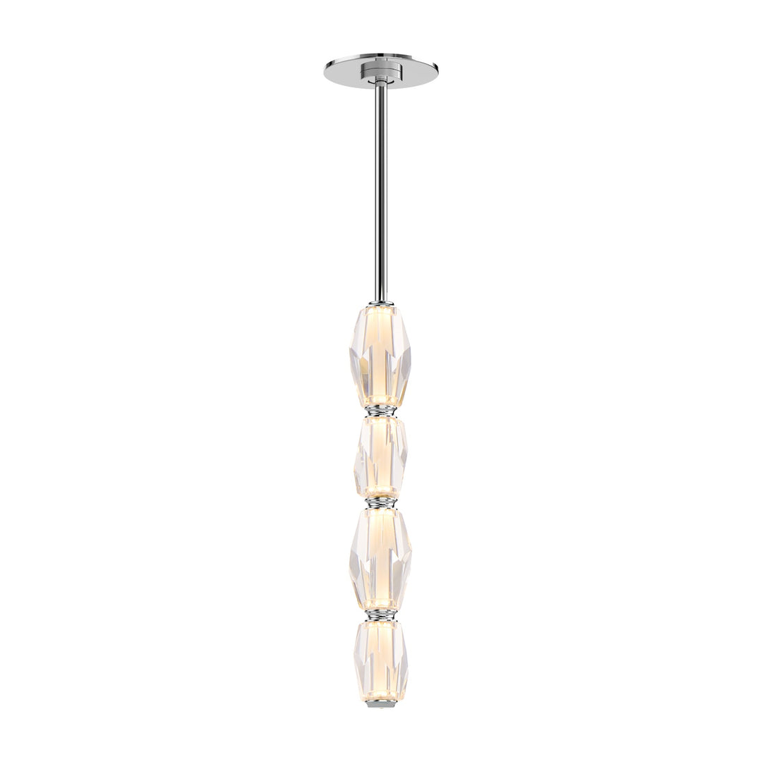 Dolce Vita 22" LED Pendant by Studio M Lighting in Polished Nickel