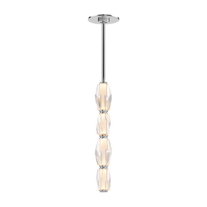 Dolce Vita 22" LED Pendant by Studio M Lighting in Polished Nickel