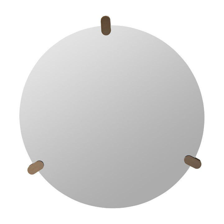 Anaconda Round Mirror by Whiteline Modern Living