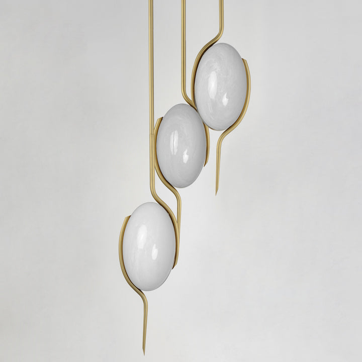 Locket 3-Light LED Pendant by Studio M Lighting – lifestyle