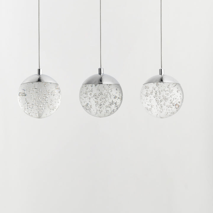 Orb II LED 3-Light Pendant by Studio M Lighting – lifestyle