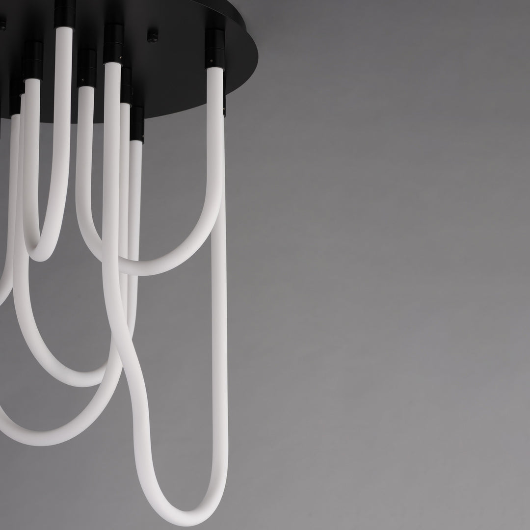 Soleil 7-Light LED RD Flush Mount by Studio M Lighting – lifestyle