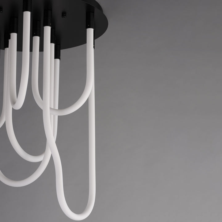 Soleil 7-Light LED RD Flush Mount by Studio M Lighting – lifestyle