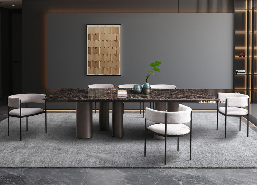 Envie Dining Table by Whiteline Modern Living – lifestyle