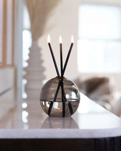 Neva Candle Set — Black / Storm