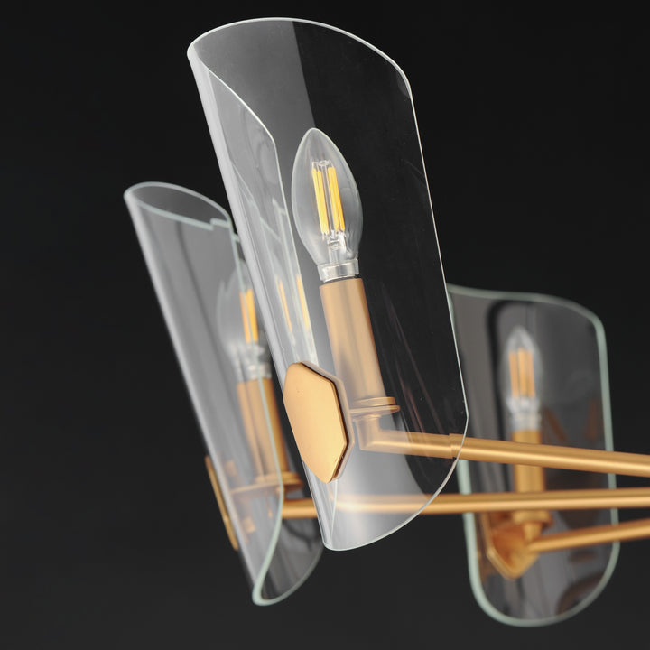 Armory 8-Light Chandelier by Studio M Lighting – lifestyle