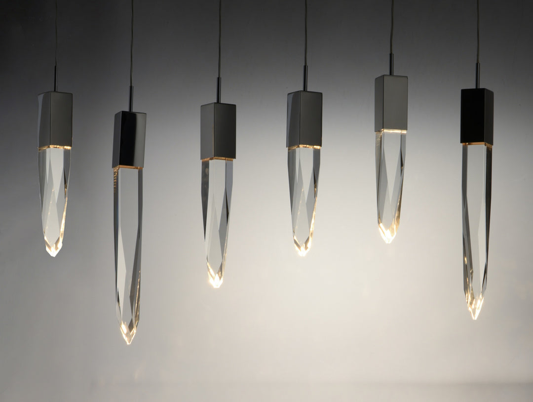 Quartz LED 6-Light Pendant by Studio M Lighting – lifestyle