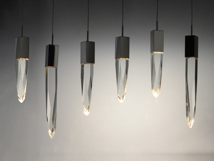 Quartz LED 6-Light Pendant by Studio M Lighting – lifestyle