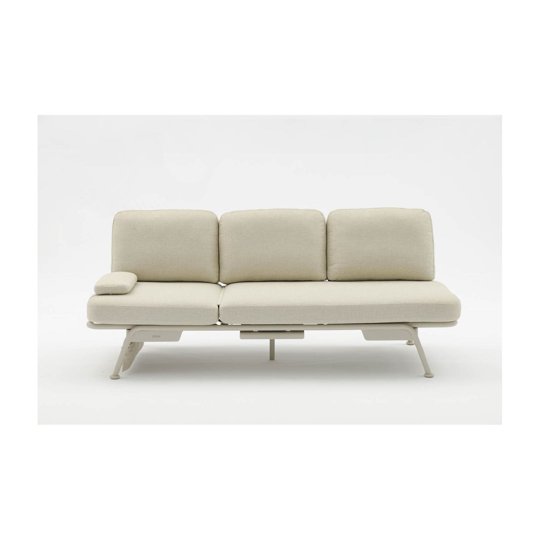 Sunset 3 Seater Sofa / Outdoor Lounge Chaise by Whiteline Modern Living