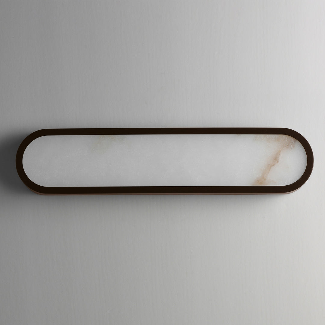 Plinth 24 LED Alabaster Wall Sconce by Studio M Lighting – lifestyle