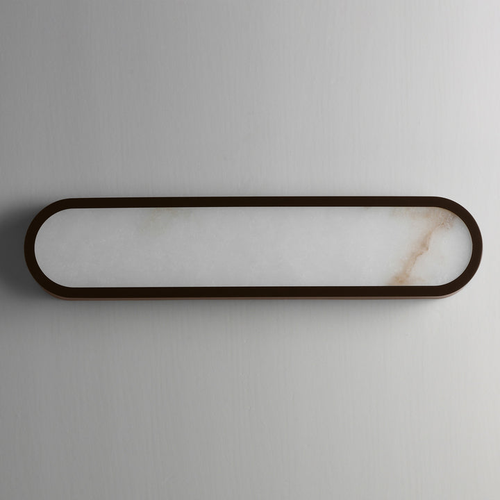 Plinth 24 LED Alabaster Wall Sconce by Studio M Lighting – lifestyle