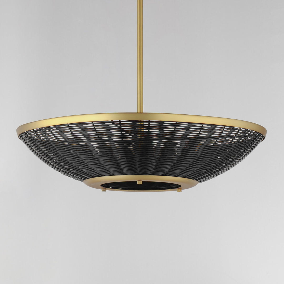 Rattan 20 3-Light Pendant by Studio M Lighting – lifestyle