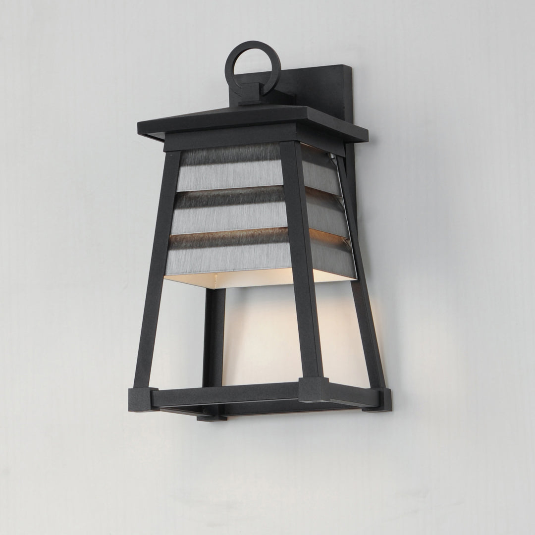 Shutters 1-Light Small Outdoor Wall Sconce by Studio M Lighting – lifestyle
