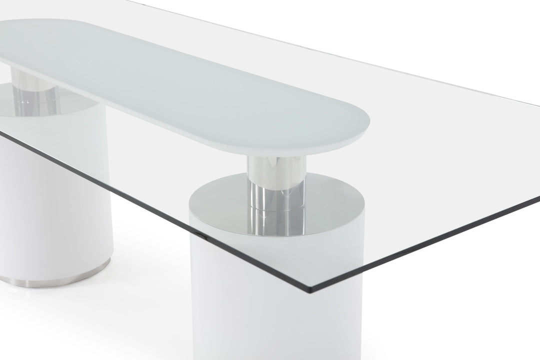 Mandarin Rectangular Dining Table by Whiteline Modern Living – lifestyle