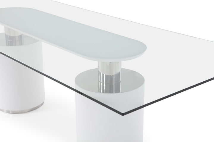 Mandarin Rectangular Dining Table by Whiteline Modern Living – lifestyle