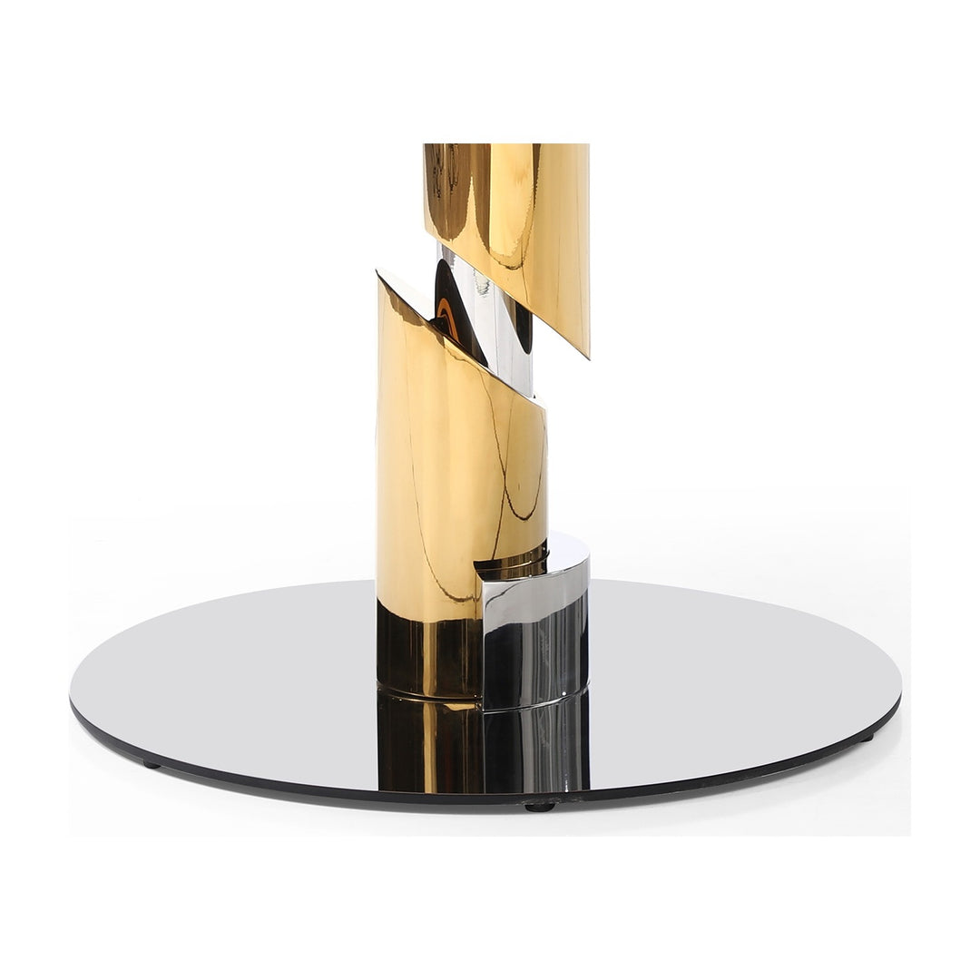 Gloria Round Dining Table by Whiteline Modern Living