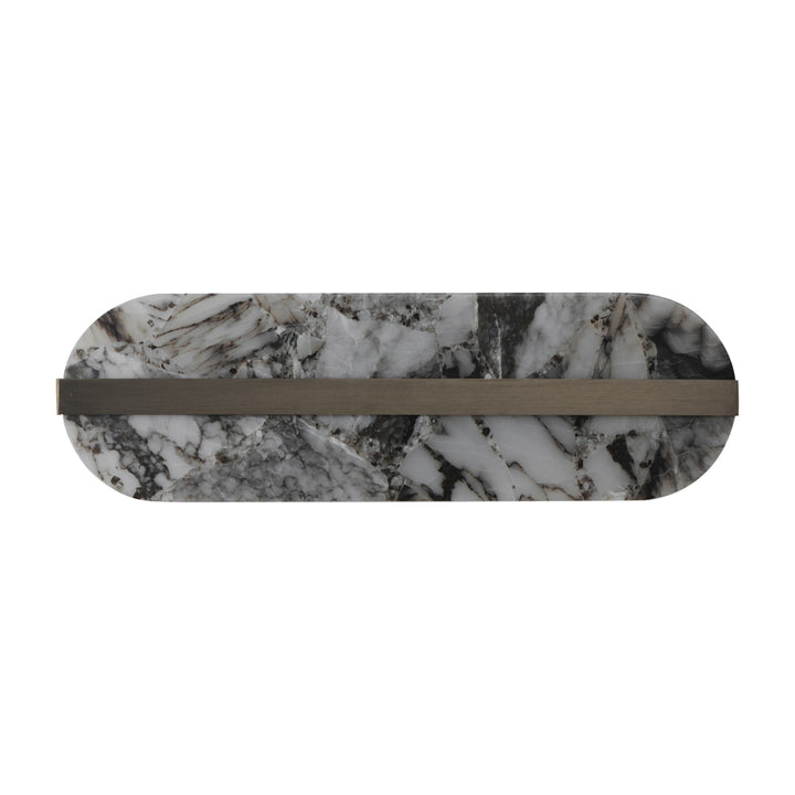 Stonewall LED Wall Sconce by Studio M Lighting in Black