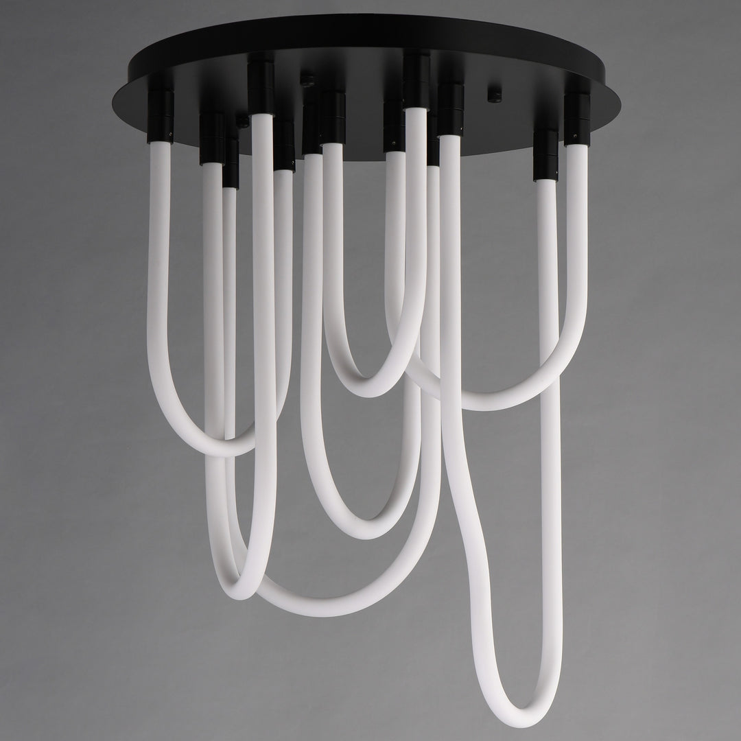 Soleil 7-Light LED RD Flush Mount by Studio M Lighting – lifestyle