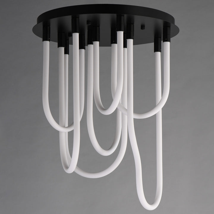Soleil 7-Light LED RD Flush Mount by Studio M Lighting – lifestyle