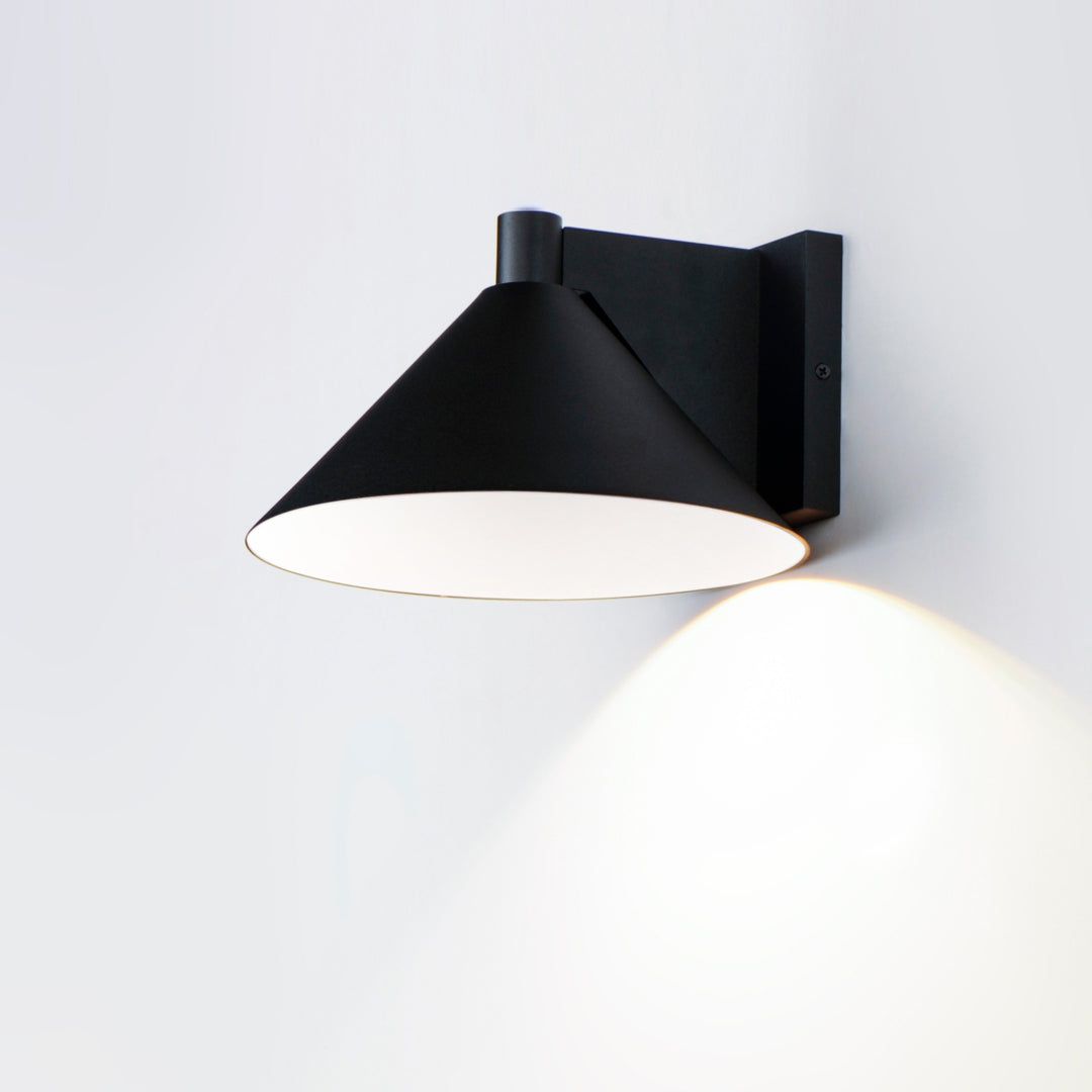 Conoid LED Conoid Medium LED Outdoor Wall Sconce by Studio M Lighting – lifestyle