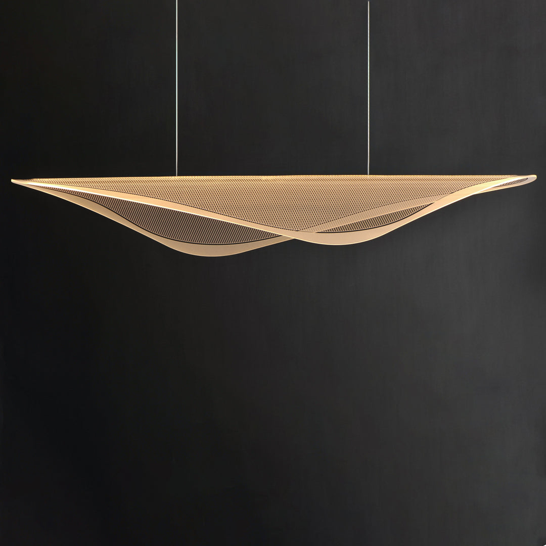 Manta 59 LED Linear Pendant by Studio M Lighting – lifestyle