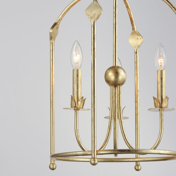 Paloma 3-Light Foyer Pendant by Studio M Lighting – lifestyle