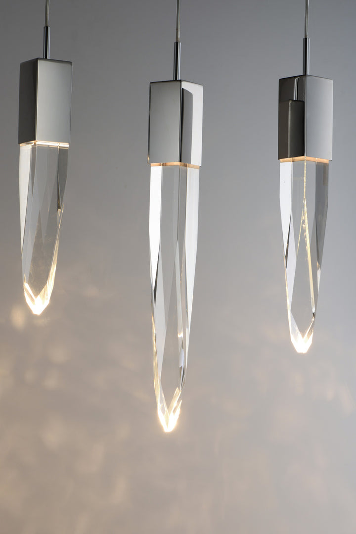 Quartz LED 6-Light Pendant by Studio M Lighting – lifestyle
