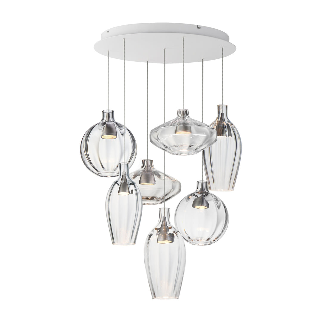 Ray Dance 7-Light LED Multi-Pendant by Studio M Lighting