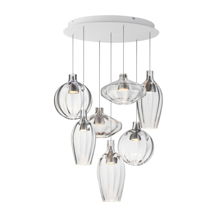 Ray Dance 7-Light LED Multi-Pendant by Studio M Lighting