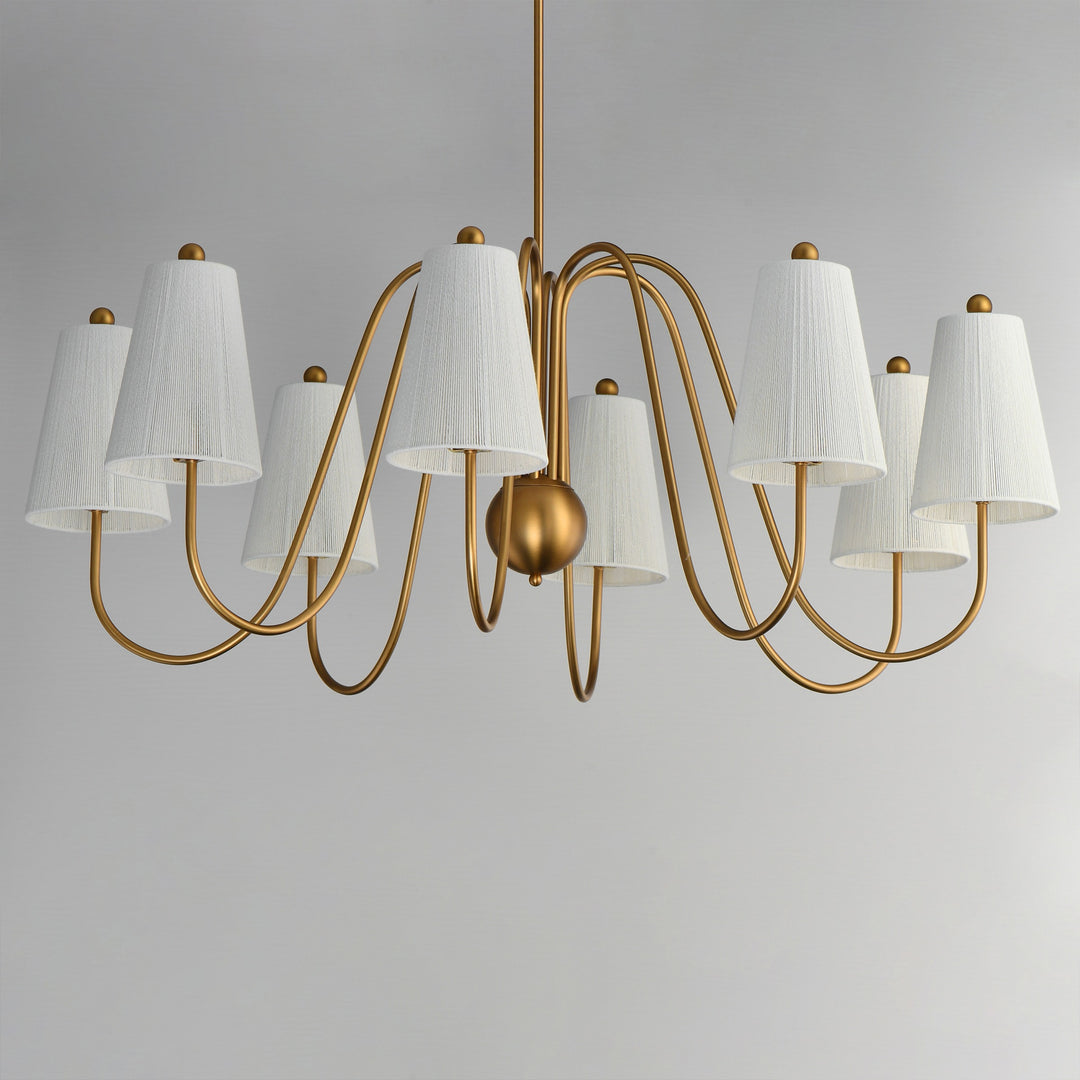 Valette 8-Light Chandelier by Studio M Lighting – lifestyle