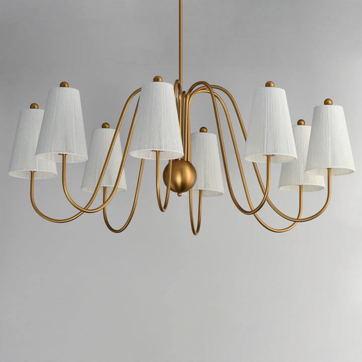 Valette 8-Light Chandelier by Studio M Lighting – lifestyle