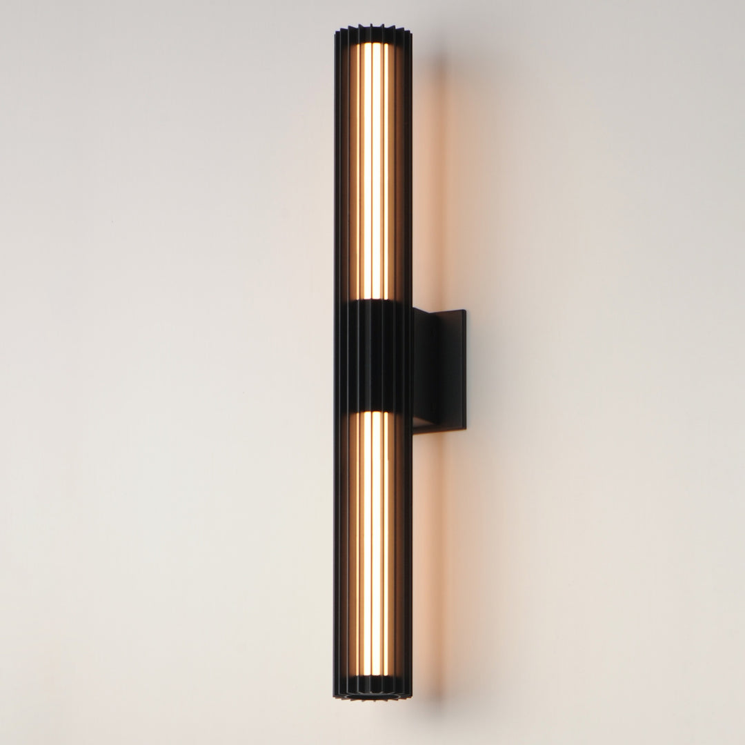 Citadel 28 LED Outdoor wall sconce by Studio M Lighting – lifestyle