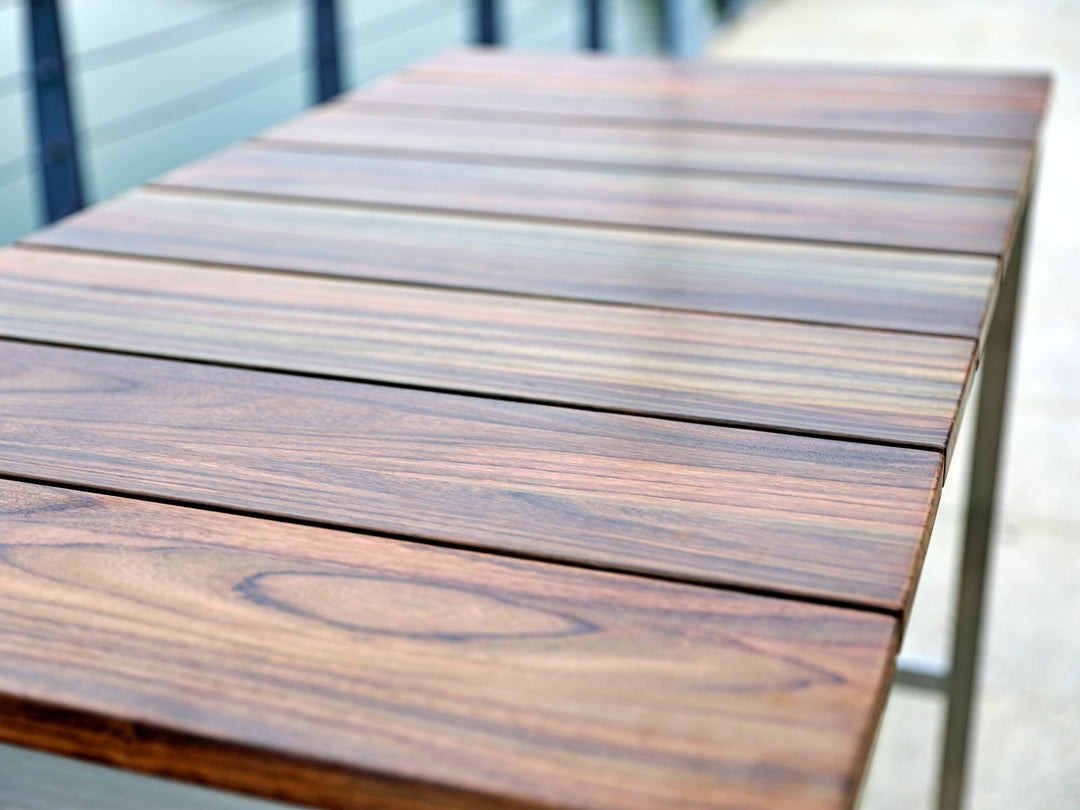Stone Outdoor Bar Table by Whiteline Modern Living – lifestyle
