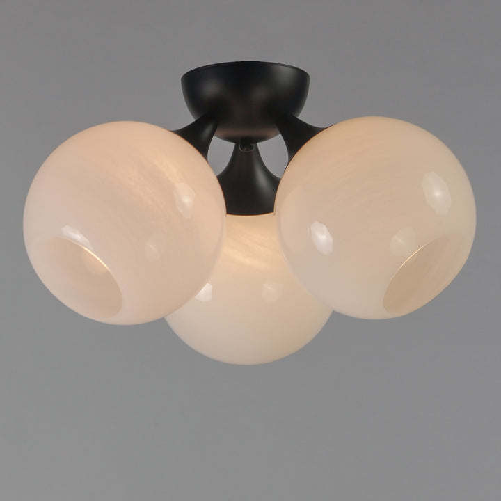 Neve 3-Light Semi Flush by Studio M Lighting – lifestyle