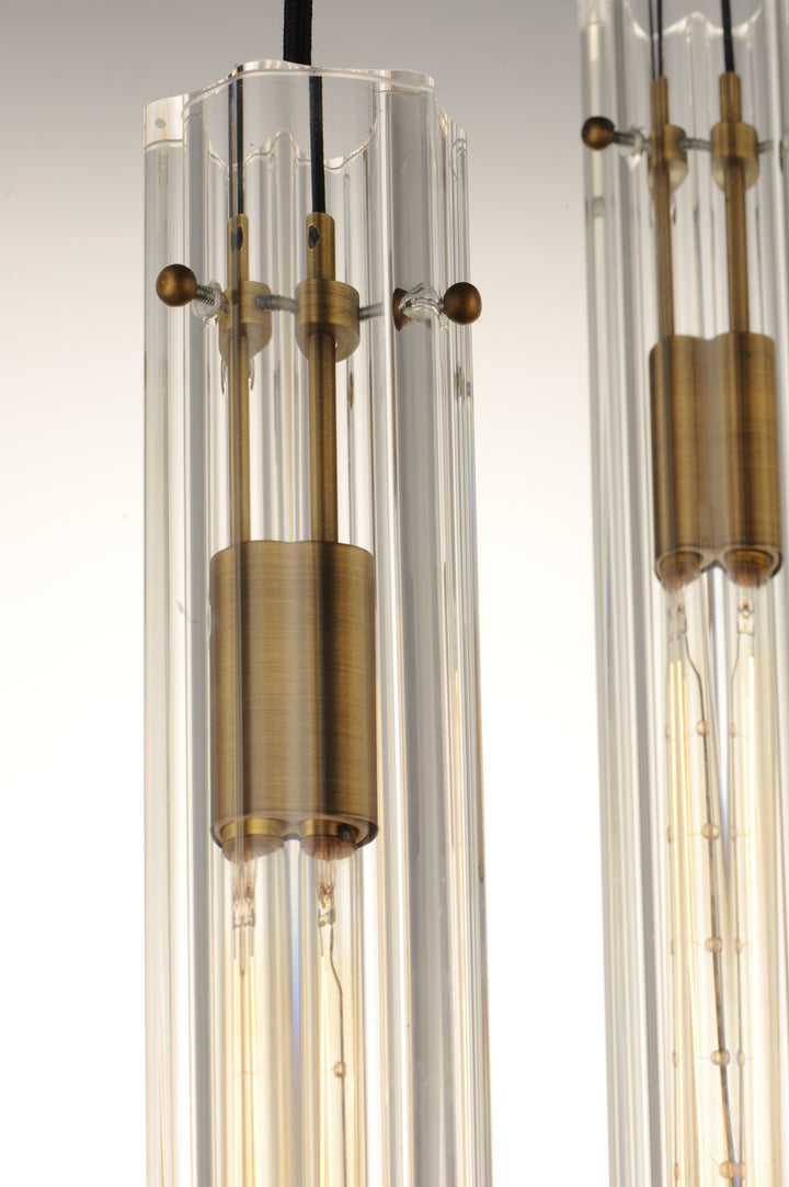 Flambeau 3-Light Chandelier 166123 by Studio M Lighting – lifestyle