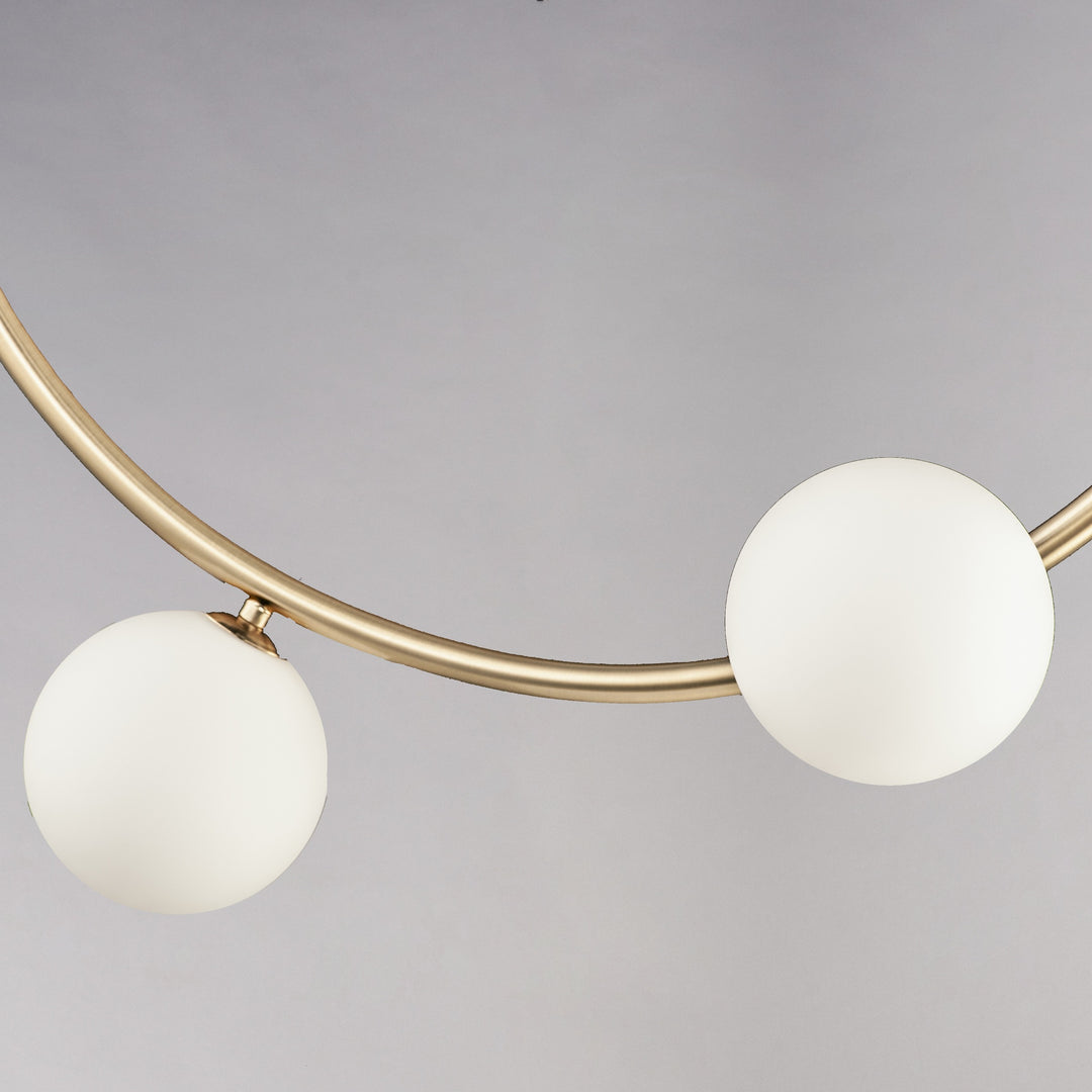 Contour 19-Light Fixed Stem Ceiling Light by Studio M Lighting – lifestyle