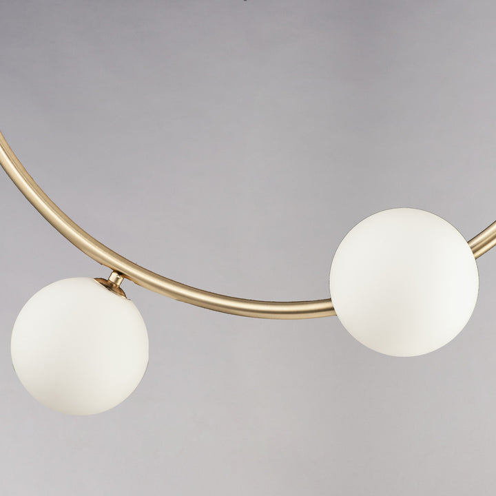 Contour 19-Light Fixed Stem Ceiling Light by Studio M Lighting – lifestyle
