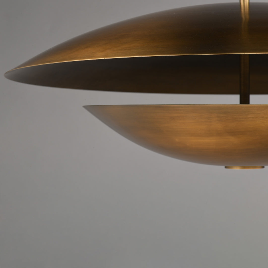 Vesta LED 2-Tier LED Pendant by Studio M Lighting – lifestyle