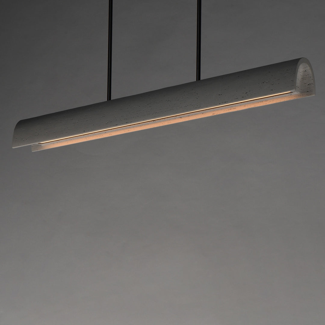 Matera 50 LED Linear Arch Pendant by Studio M Lighting – lifestyle