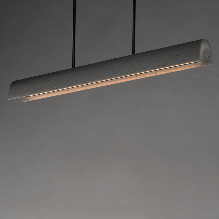 Matera 50 LED Linear Arch Pendant by Studio M Lighting – lifestyle