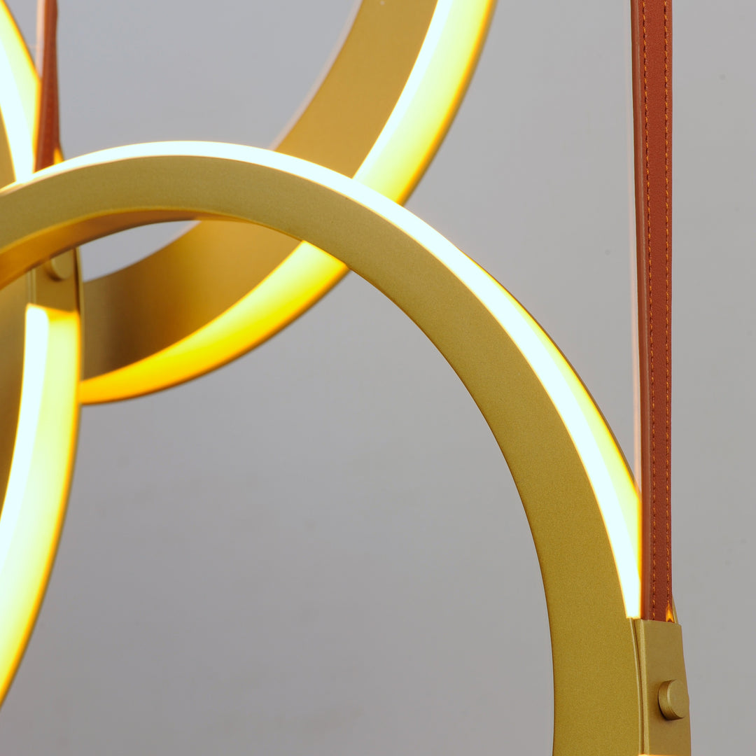 Tether 3-Light LED Pendant by Studio M Lighting – lifestyle