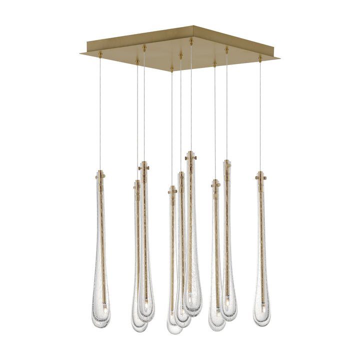 Stillo 9-Light LED Pendant by Studio M Lighting in Gold