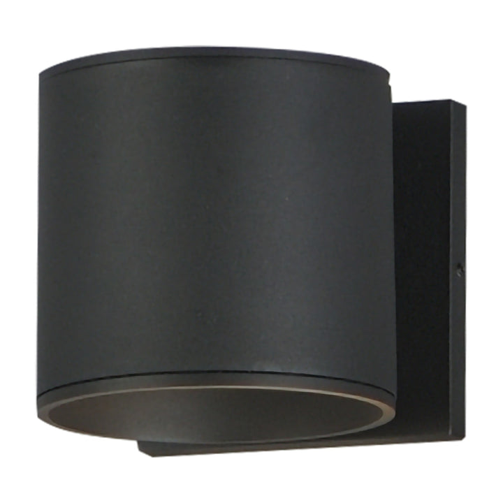 Stout RD 120-277V Indoor/Outdoor Wall Sconce by Studio M Lighting in Black