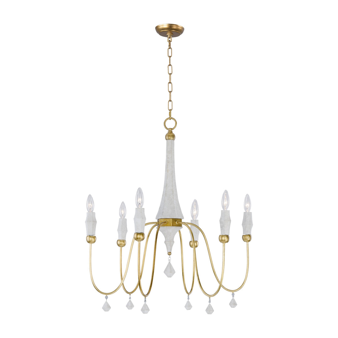 Brut 6-Light Chandelier by Studio M Lighting