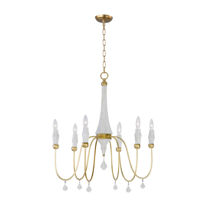 Brut 6-Light Chandelier by Studio M Lighting
