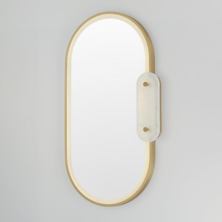 Stonewall LED Mirror by Studio M Lighting – lifestyle