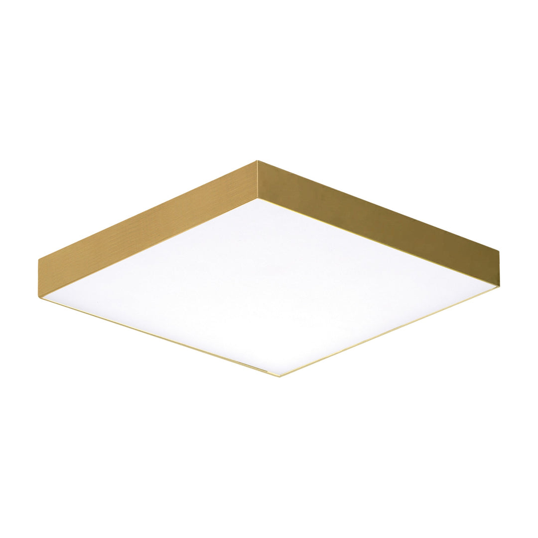Trim SQ LED Flush Mount 3000K 567667 by Studio M Lighting in Satin Brass