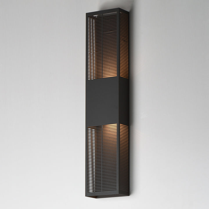 Grate 30 LED Outdoor Wall Sconce by Studio M Lighting – lifestyle