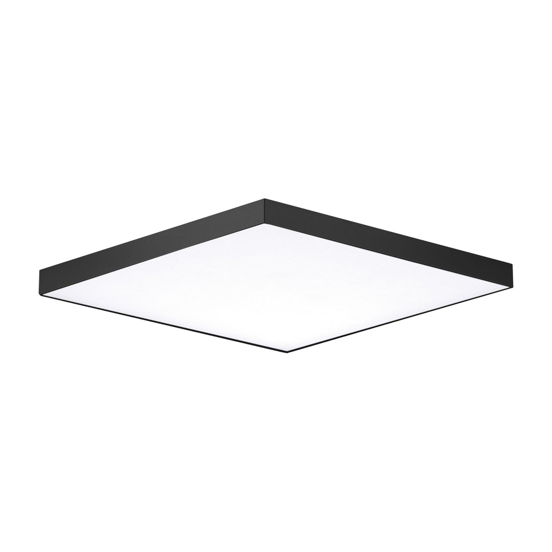 Trim 15.5" SQ LED Flush Mount 3000K by Studio M Lighting in Black
