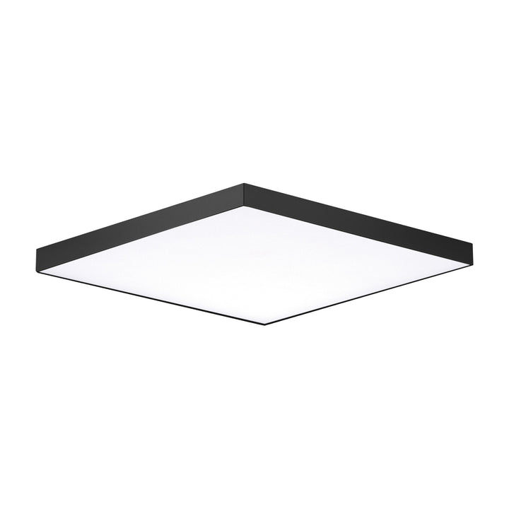 Trim 15.5" SQ LED Flush Mount 3000K by Studio M Lighting in Black
